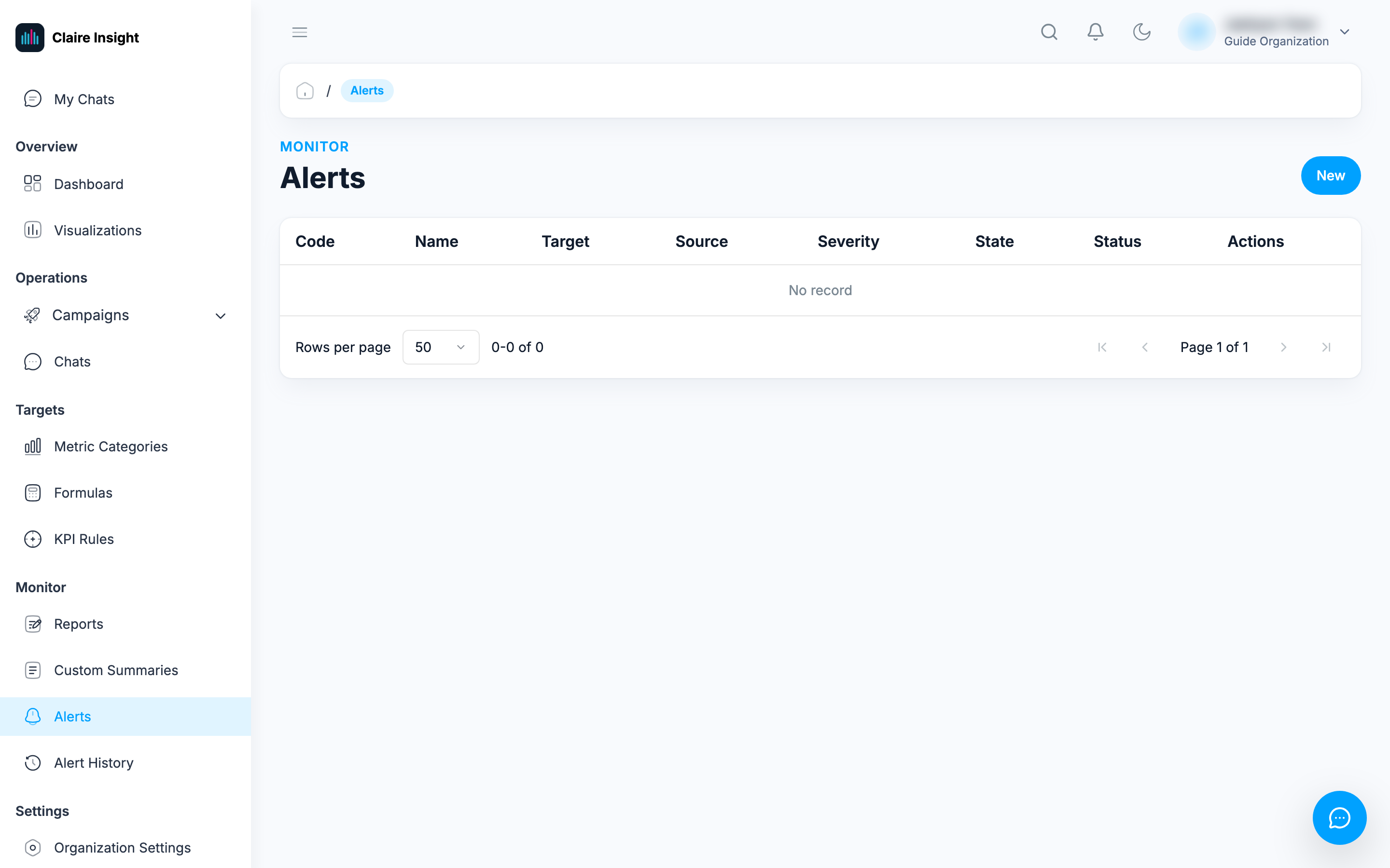 Alerts